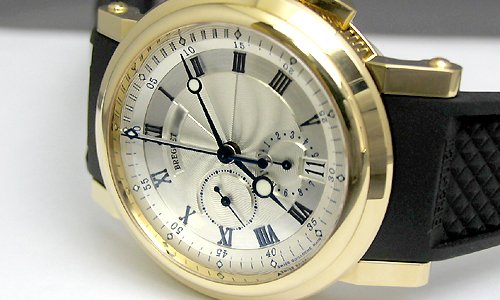 ブレゲ BREGUET マリーンＩＩ クロノグラフ 5827BA/12/5ZU